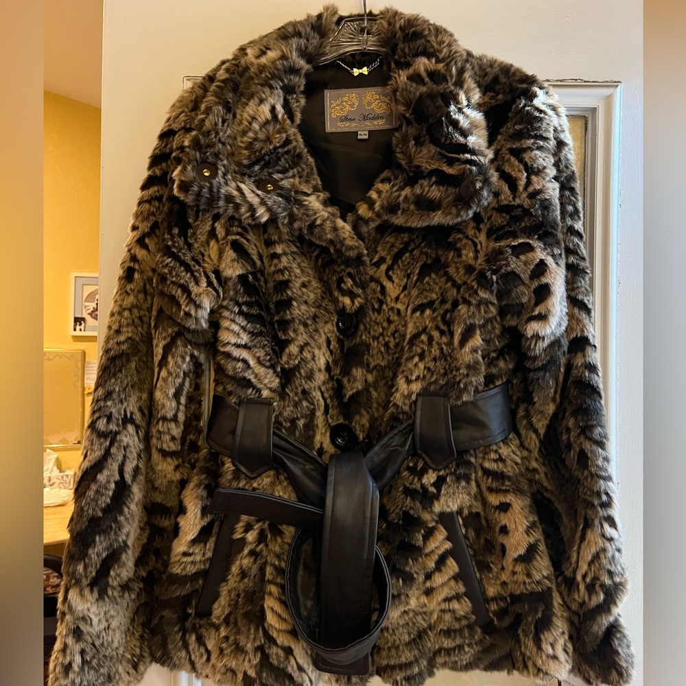 Steve Madden Faux Winter Coat